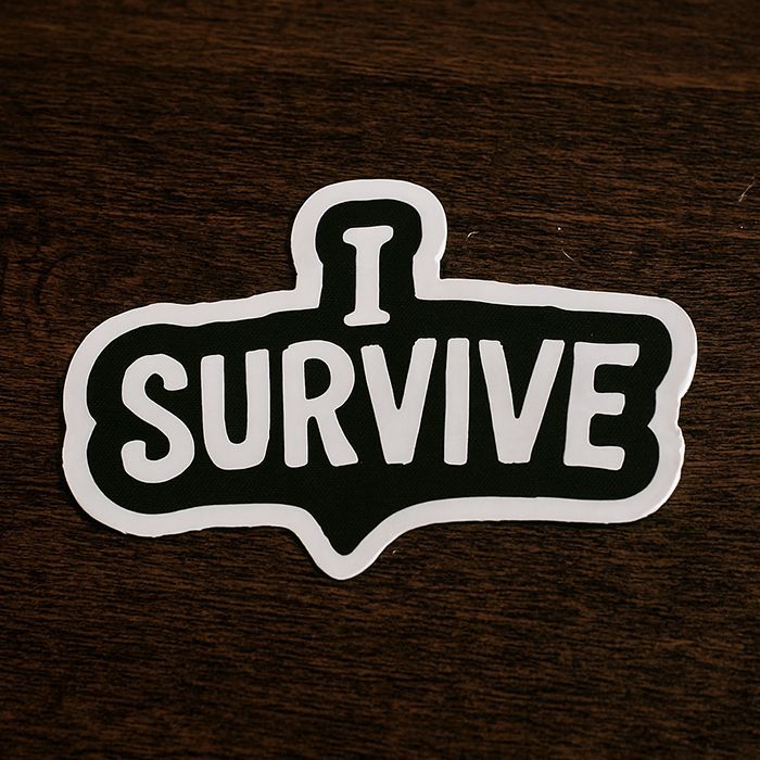 I survived Bumper Stickers