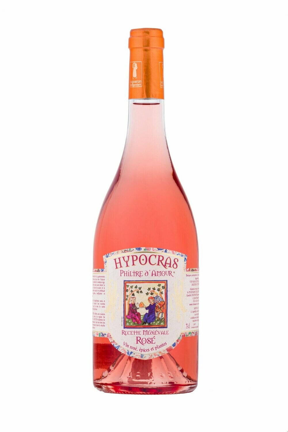 Hypocras "Philtre d'amour" rosé 75 cl