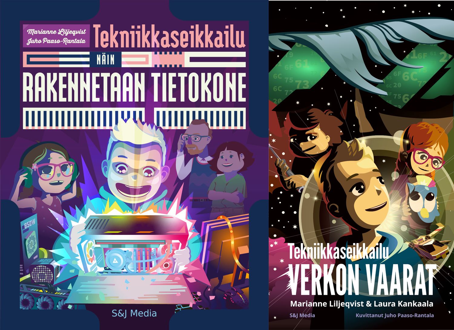 Tekniikkaseikkailu osat 1 ja 2 yhdessä Tekniikkaseikkailu osat 1 ja 2 yhdessä
