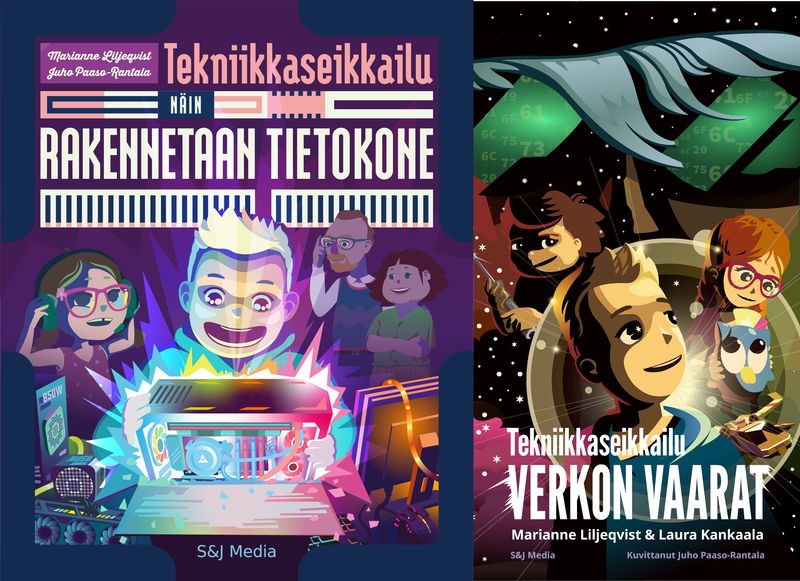 Tekniikkaseikkailu osat 1 ja 2 yhdessä Tekniikkaseikkailu osat 1 ja 2 yhdessä