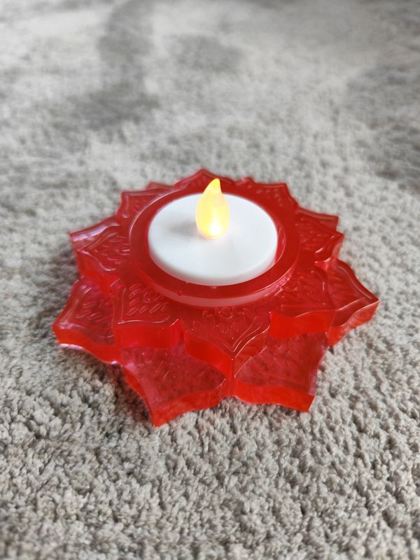 Teelichthalter Blume
