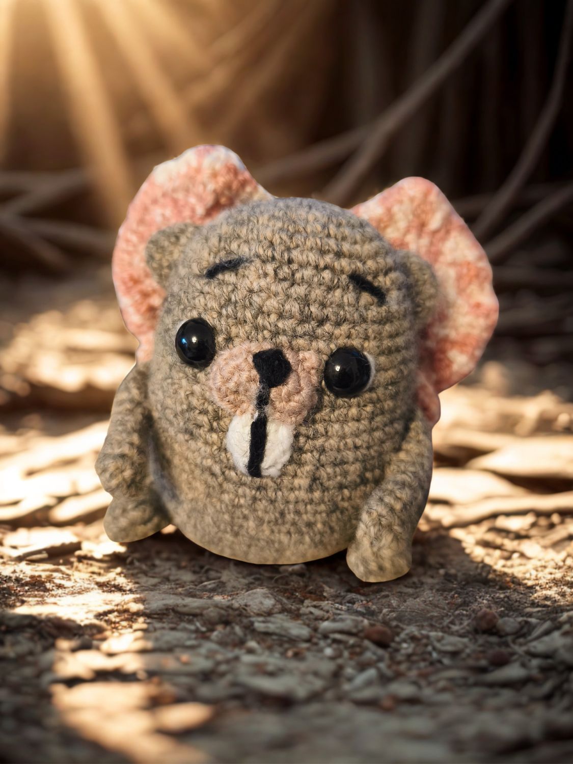 Ein Biber namens Bobbie mit Flügel