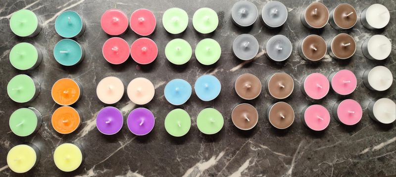 Teelichter Sets in verschiedenen Varianten