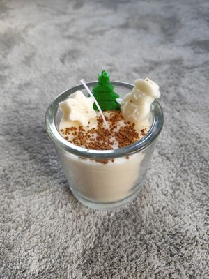 Weihnachtliche Duftkerzen "Vanillekipferl"