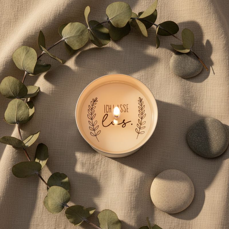 Teelichter mit Positiven sprüchen