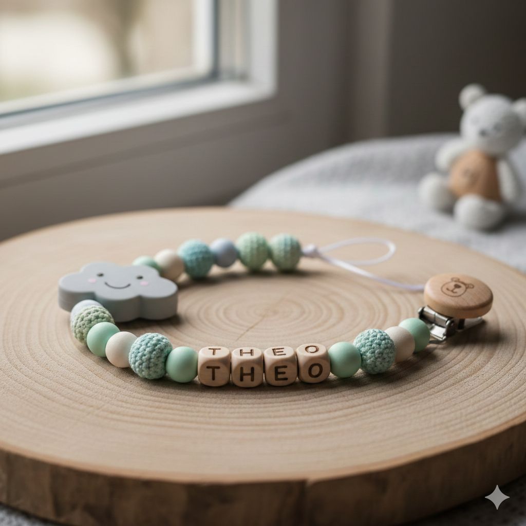 Schnullerkette personalisiert