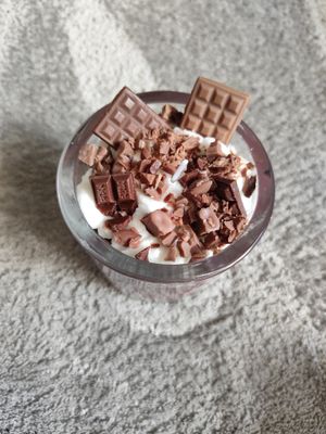 Heiße Schokolade mit Duft Schokolade