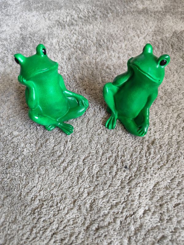 Frosch Figur Dekoration für In/Outdoor und Kerze 