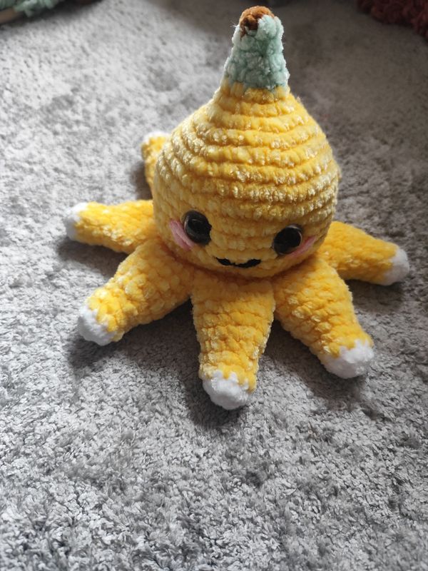 Oktonane ( Bananen-Oktopus )