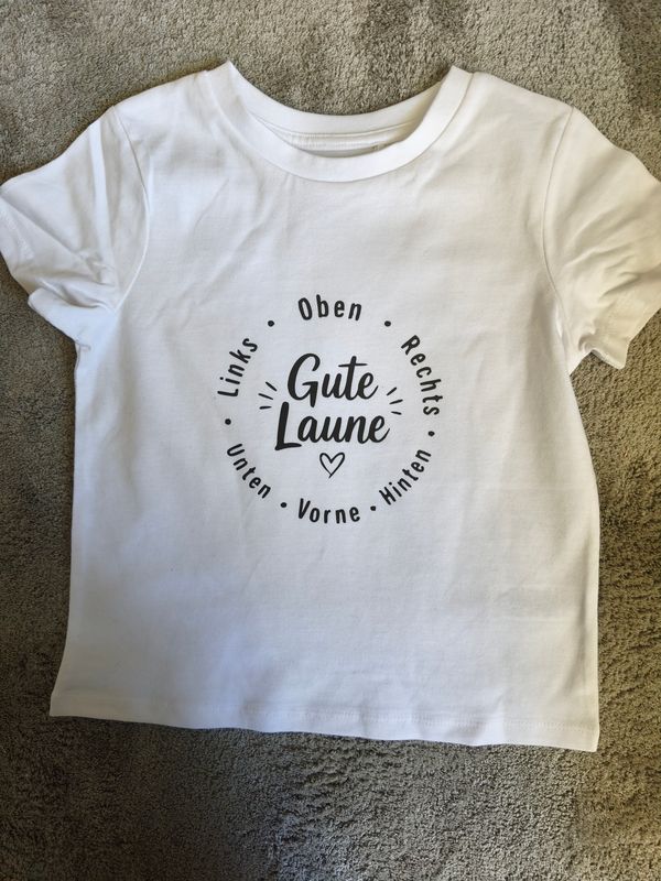 Kinder T-Shirt "Gute Laune"
