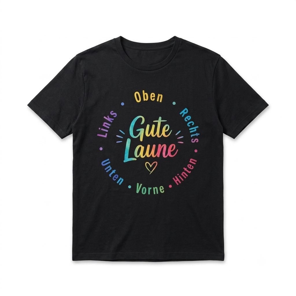 "Gute Laune" Unisex T-Shirt