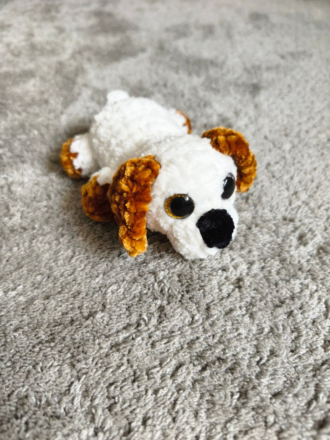 Kleiner Kuschel Hund "Fluffy"