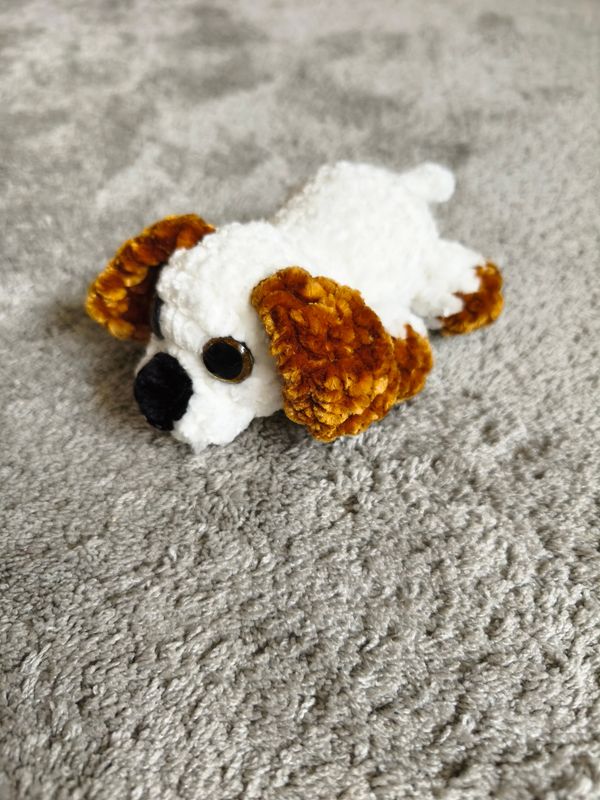 Kleiner Kuschel Hund "Fluffy"