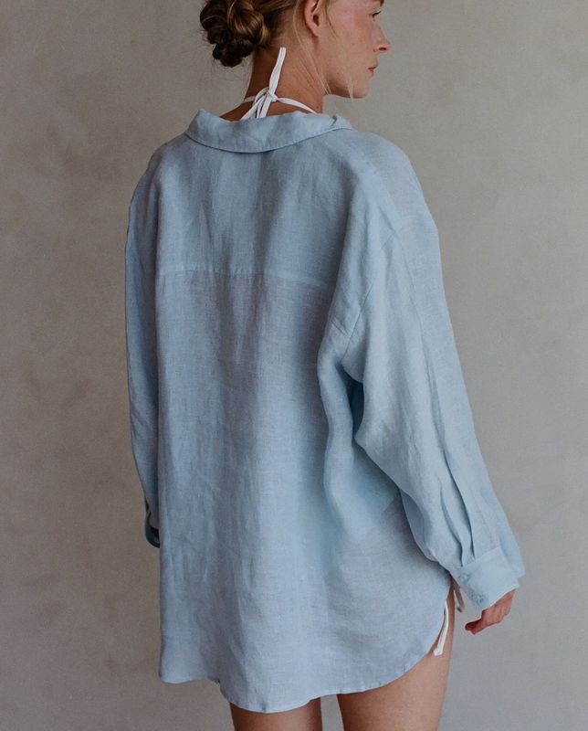 Linen Button Up