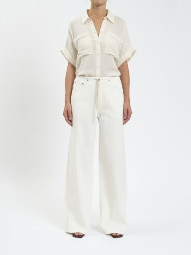 MADISON WIDE LEG, Colour: MILKSHAKE, Season: U25 1, Size: 29