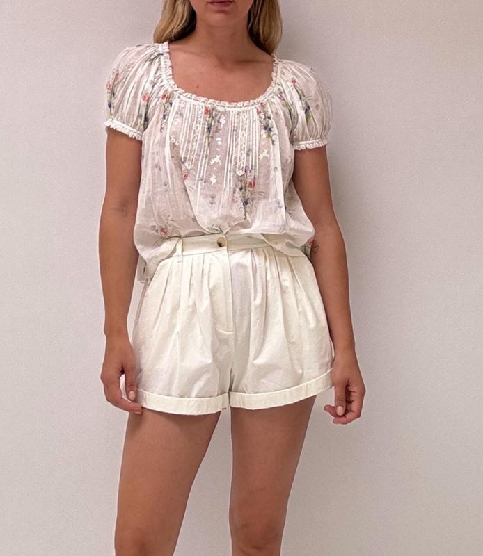 Frederica Floral Top