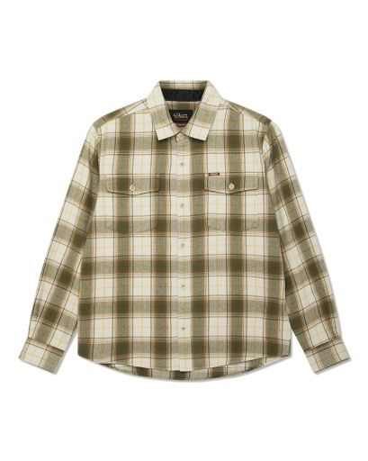Jermaine Check Shirt, Colour: Dirty White Check, Size: L