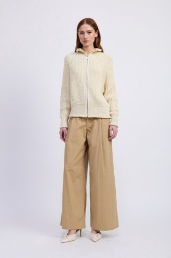 Bernadette Knit Jacket, Colour: Ivory, Size: M
