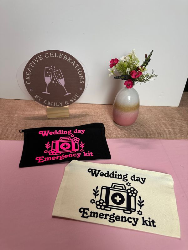 Wedding emergency kit case