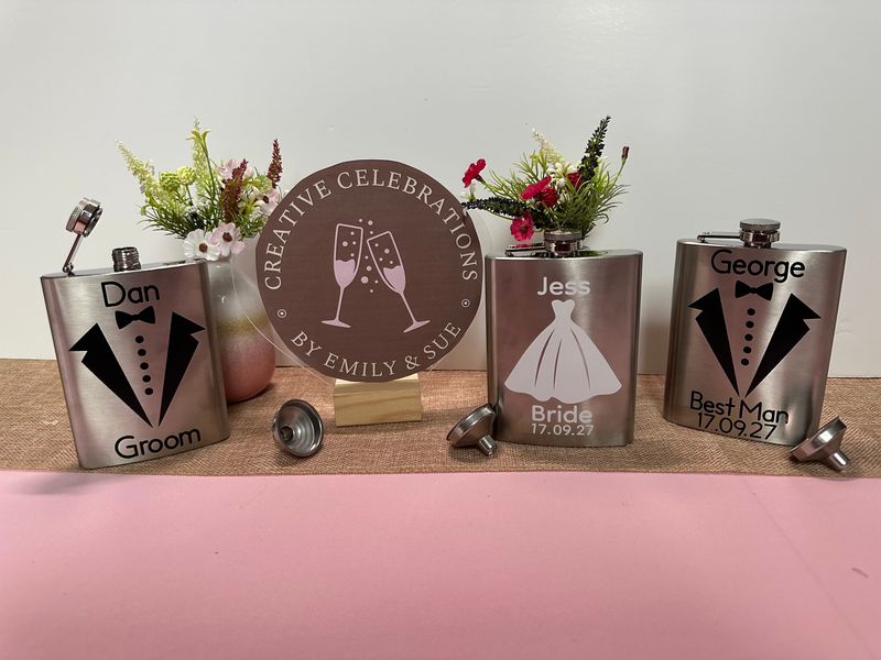 Personalised hip flasks
