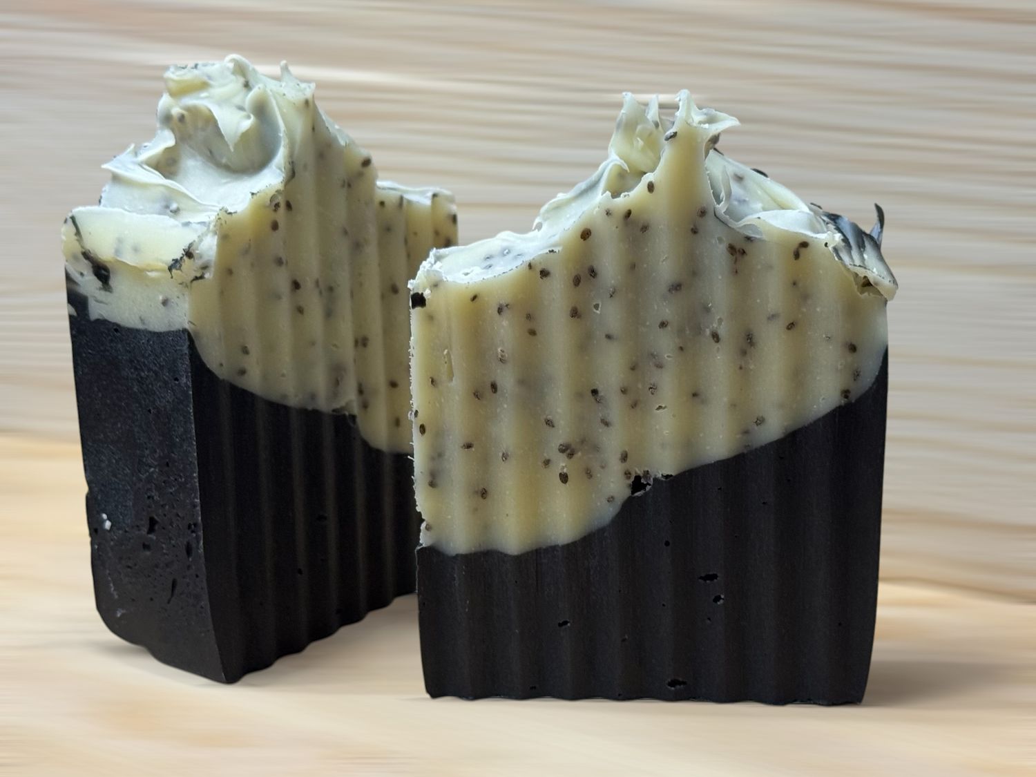 Mydło z Węglem Aktywnym i Chia