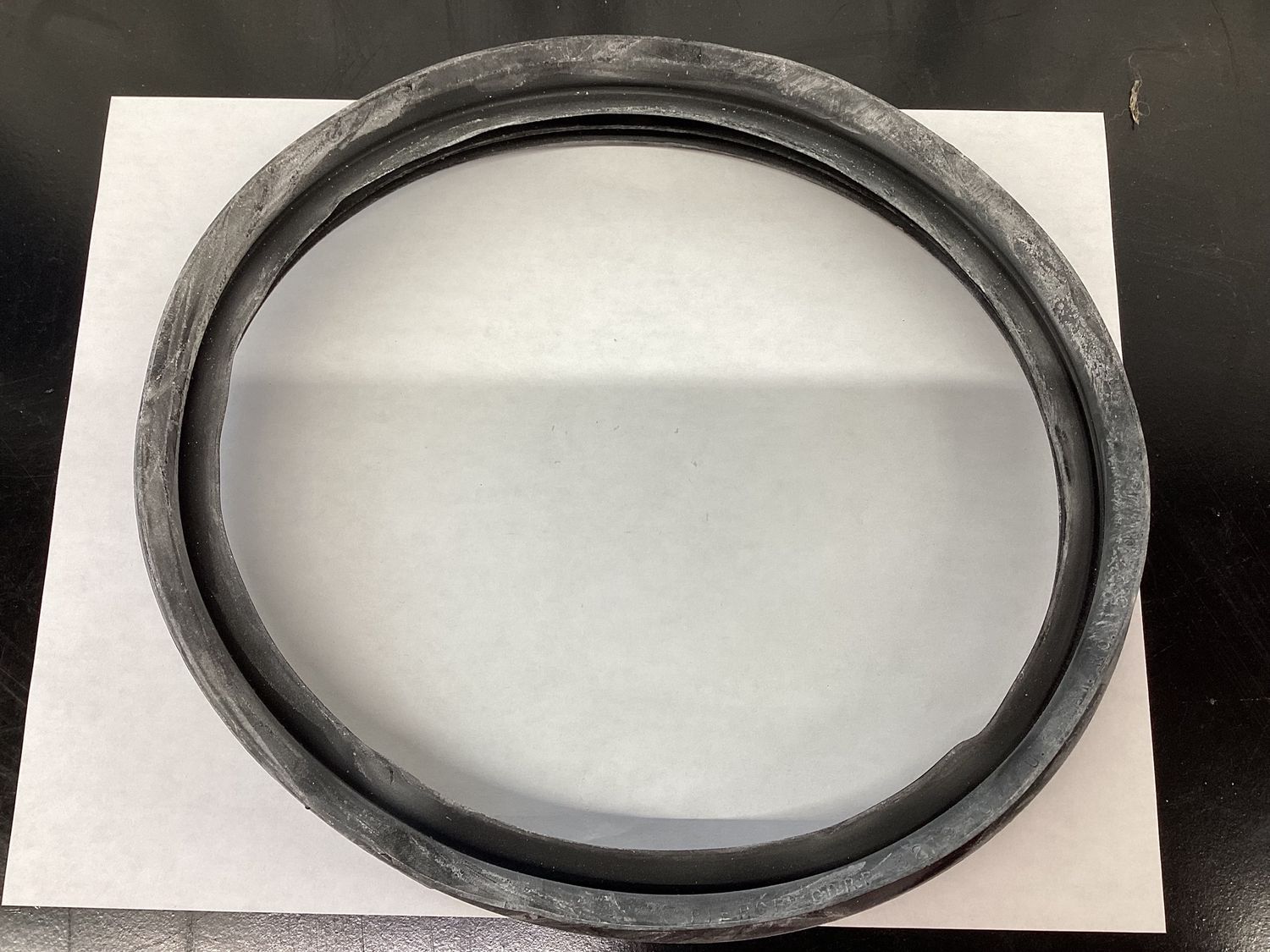 8" Triple Lip  Gasket (round back)