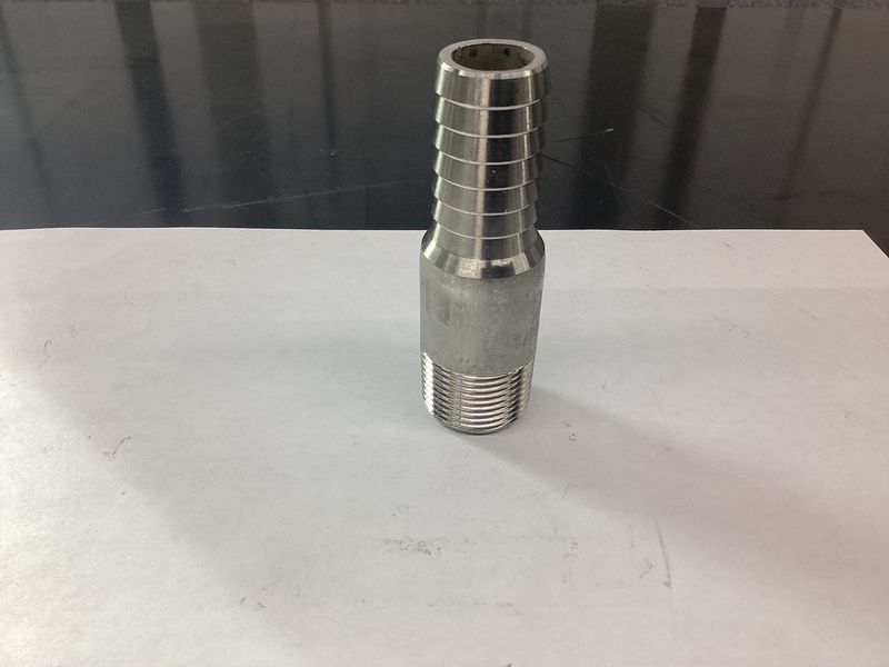 3/4" M X Barbed Steel Adapter