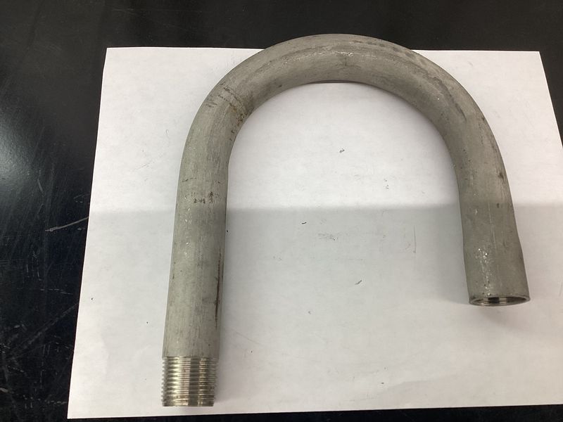 6" WS Steel 180-Degree Gooseneck