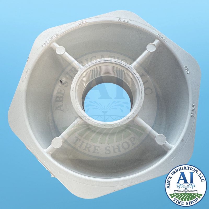 6 5/8" x 4" PVC Reducer