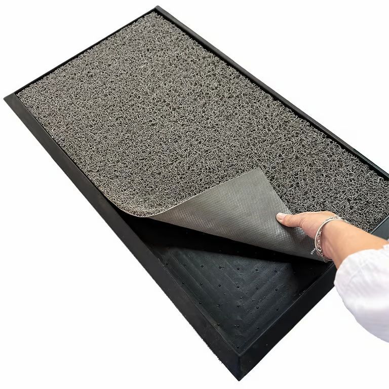 Felpudo Rulo Gris 75cm x 45cm