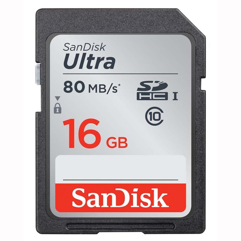 SANDISK ULTRA 16GB UHS-1 CL 10 CARD