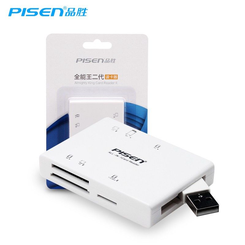 Pisen All-in-one card reader extra USB 2.0