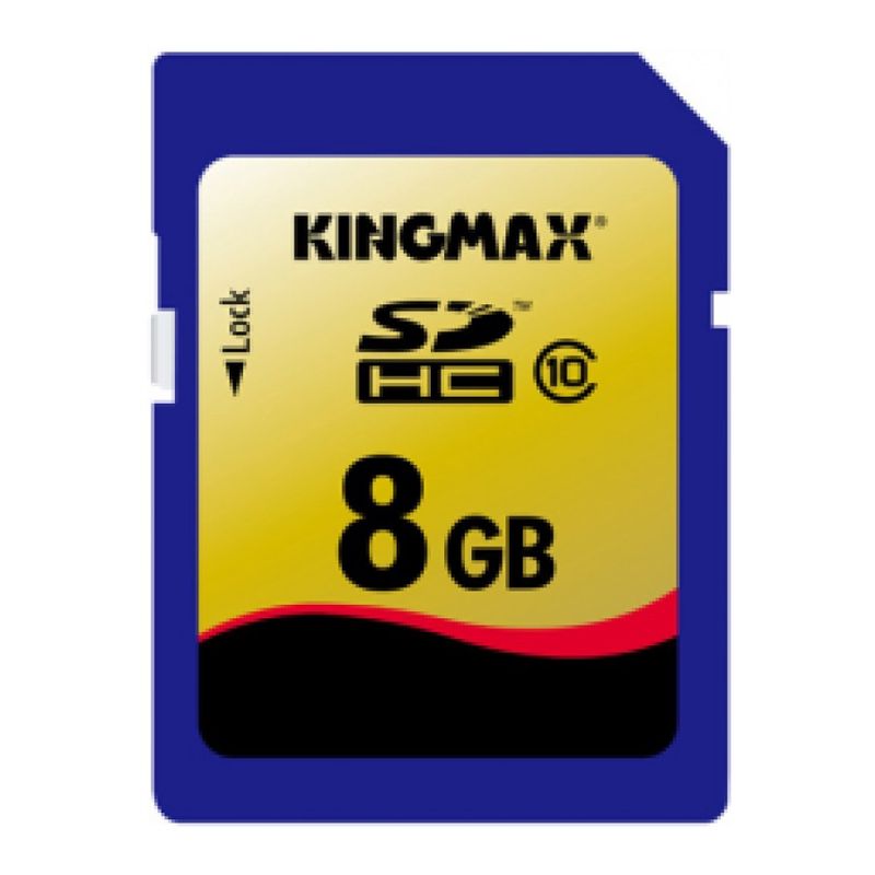 KINGMAX 8GB SDHC CARD C10