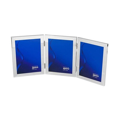 Kenro Symphony Elegant Silver Frame Triple 6x4