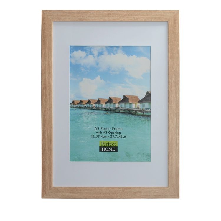 Brighton A2 Frame with A3 Opening Oak