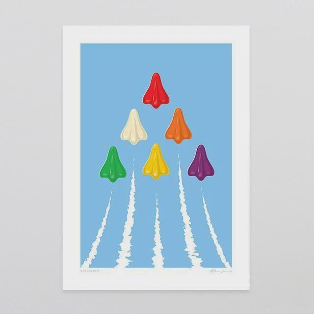 Red Leader - A3 / Unframed