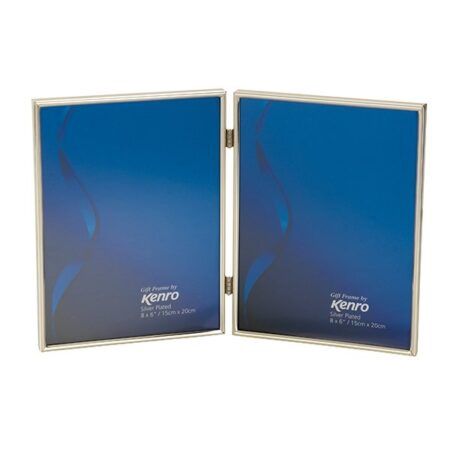 Kenro Symphony Classic Frame Double 6x4&quot;- Silver