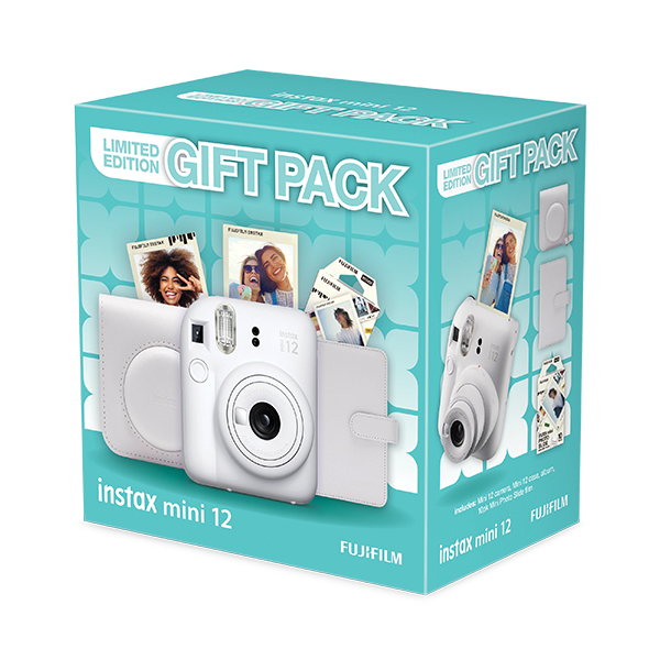 Instax mini 12 gift pack white