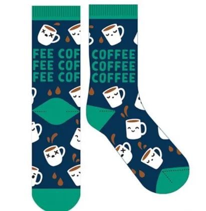 SOCK FF COFFEE FACES