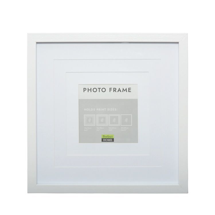 Oxford 12x12 Inch White with 5x5 7x7 or 9x9 Inch Opening