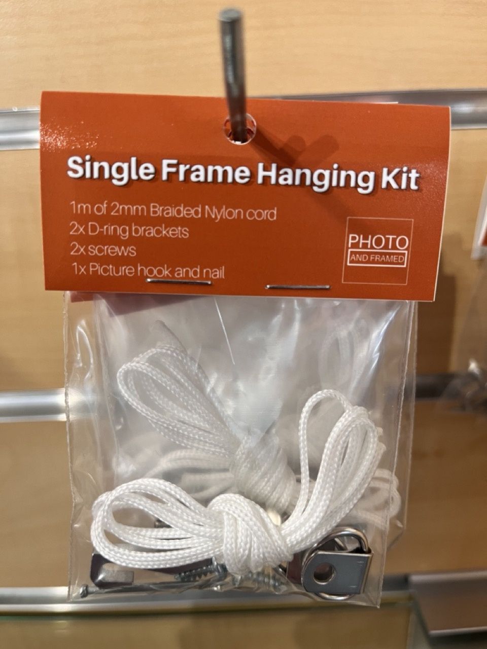 P&amp;F Single Frame Hanging Kit