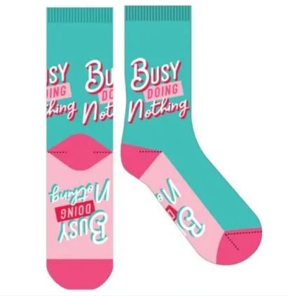 SOCK FF BUSY DOING NOTHING