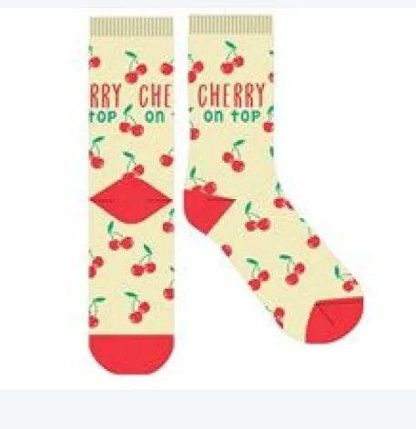 SOCK FF CHERRIES