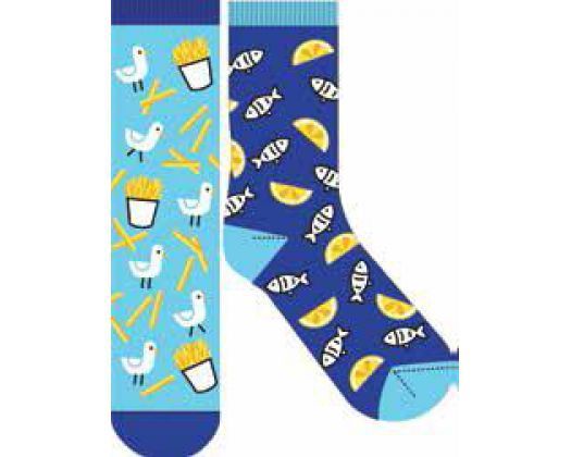 SOCK FF ODD FISH CHIPS