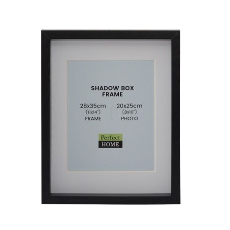 Como Shadow Box Black 11x14 inch with 8x10 inch opening