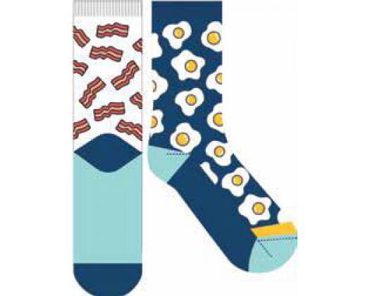 SOCK FF ODD BACON EGGS