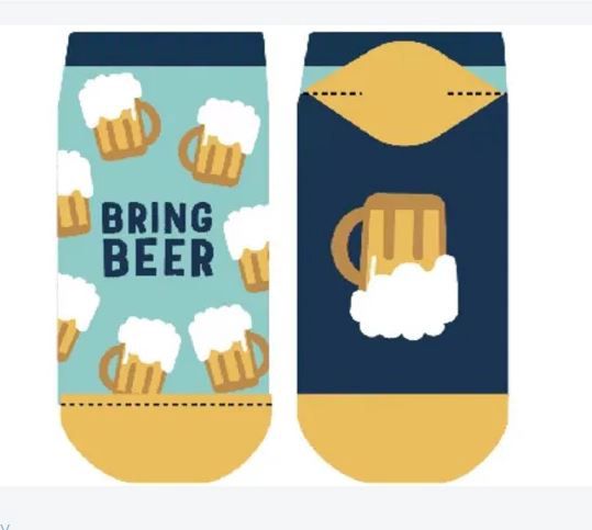 SOCK FF ANKLE BRING BEER 2PK