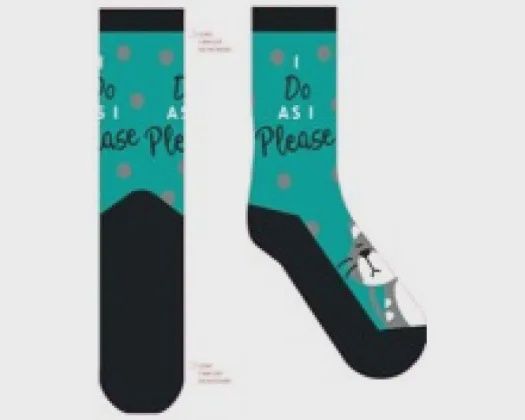 SOCK FF FTHR DO AS PLEASE