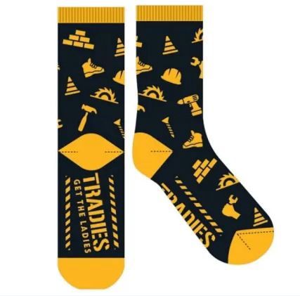 SOCK FF TRADIES GET THE LADIES