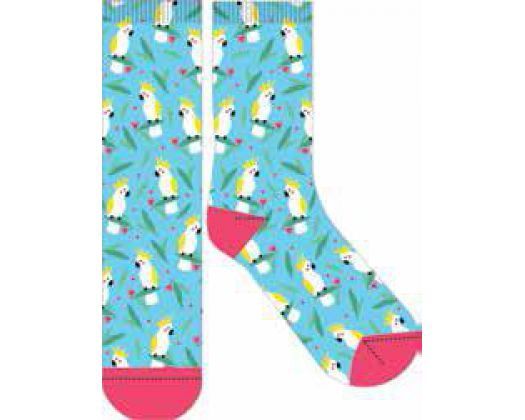 SOCK FF COCKATOO BLUE